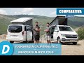 Comparativa camper: Volkswagen California T6.1 vs Mercedes Marco Polo | Prueba a fondo | Diariomotor