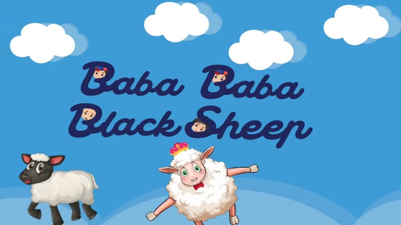 Baa Baa Black Sheep Poem Nursery Rhyme Baba Baba Black Sheep