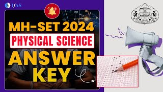 Mh Set 2024 Answer Key | Mh-Set Physical Science | Ifas