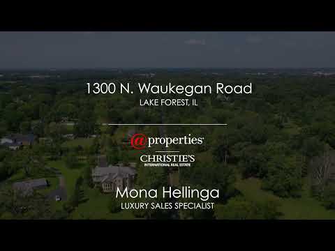 1300 N Waukegan Road, Lake Forest, IL home video tour