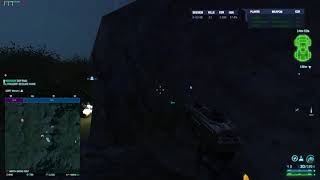 Planetside 2 - vehicle terminal and sunderers under the terrain on Connery