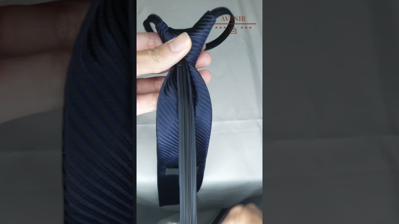 Avenir Lazy Men Tie Automatic Zipper Necktie