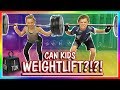 CAN WE DO WEIGHTLIFTING?!?! | We Are The Davises