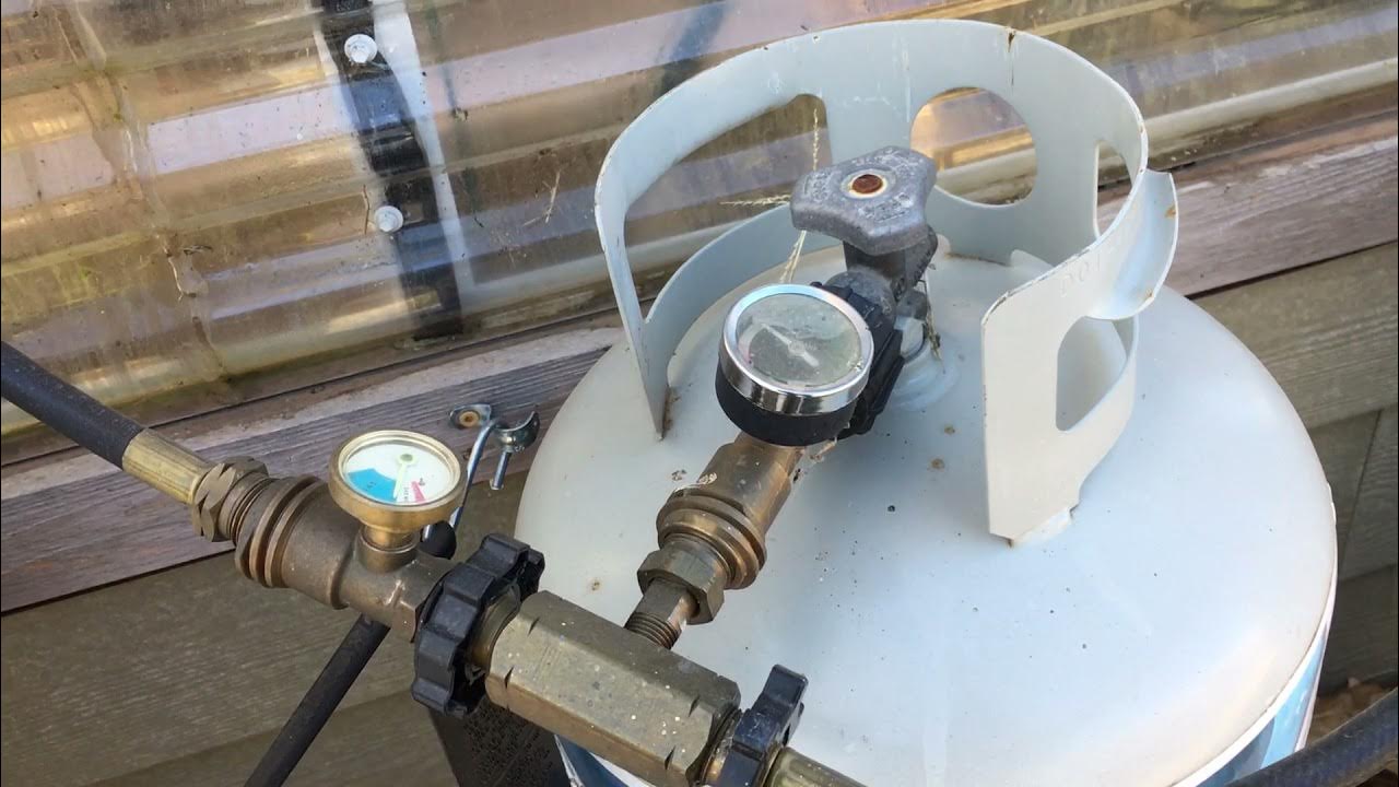 Restart Propane Heater for Greenhouse YouTube