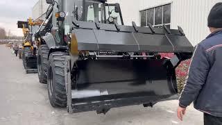 山猛两头忙shanmon backhoe loader 388H #backhoeloader #production #shanmon #factory