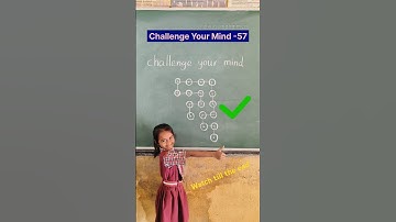 Challenge Your Mind | Mind game | Puzzle | creative teaching strategies | #shorts #shortvideo #short