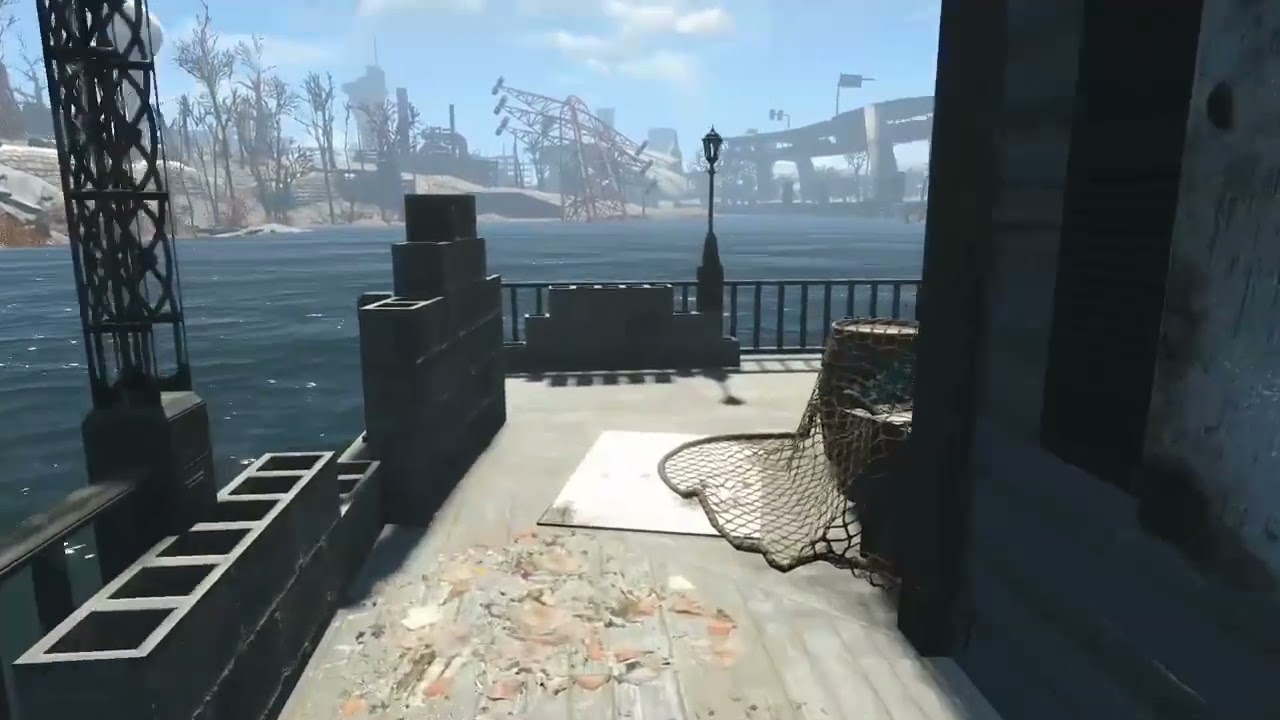 Fallout 4 | Robot Taffington Boathouse