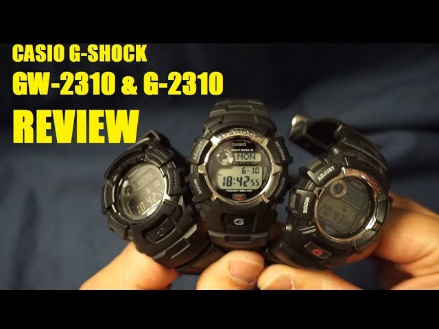 Casio G-Shock GW2310 In-Depth Review - YouTube