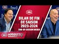 Dispo mdias de fin de saison de jeff gorton et kent  hughes points de presse