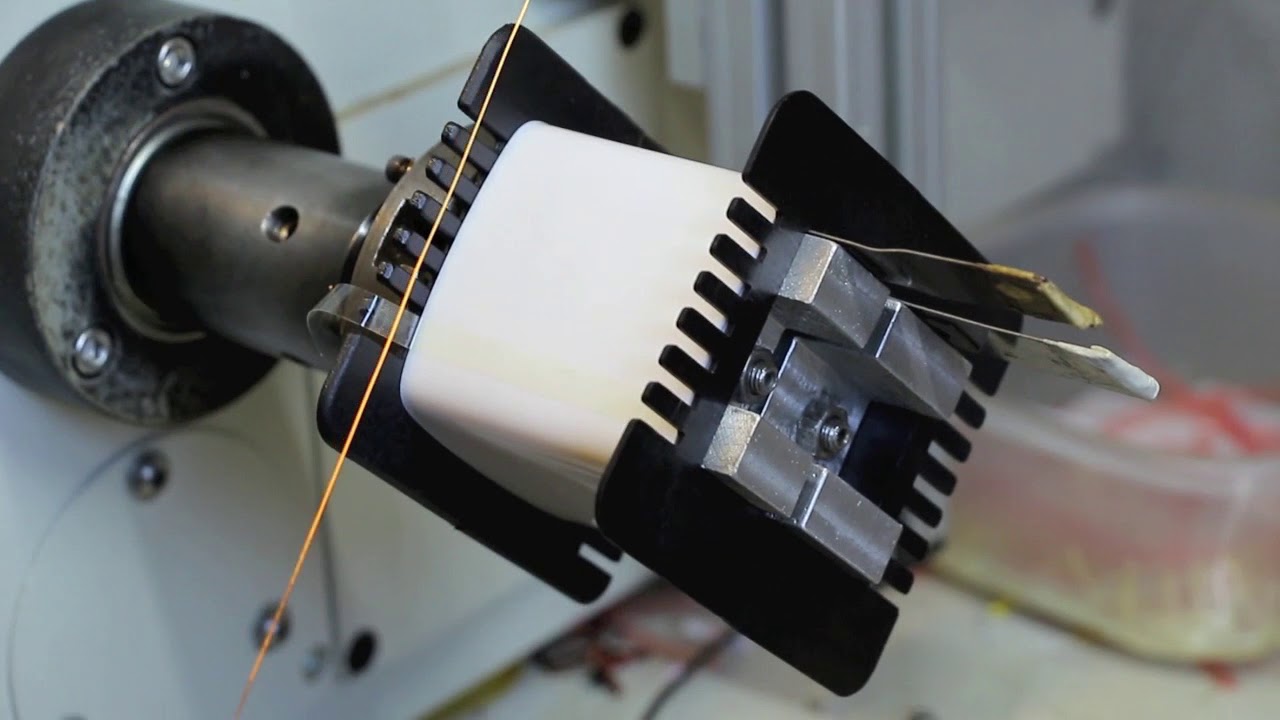 Como enrolar transformador em camadas isoladas