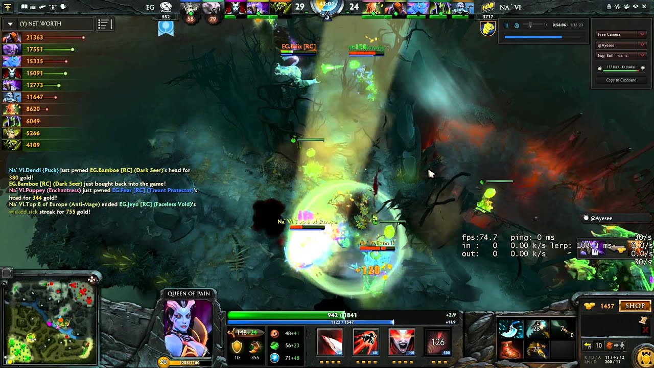 Eg Versus Na Vi 6 20 13 Youtube