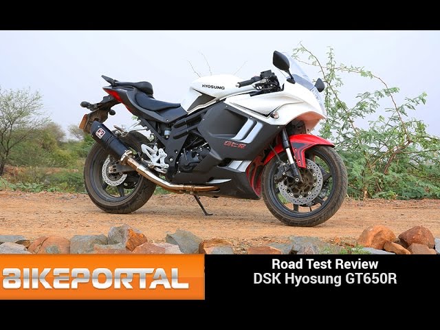 ugentlig pille forklædt Hyosung GT650R Test Ride Review - Bikeportal - YouTube