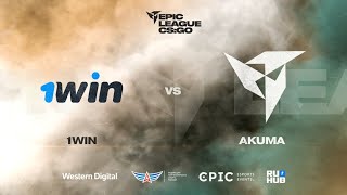 1win vs Akuma - EPIC CIS League Spring 2021 - map1 - de_overpass [TheCraggy &amp; Sleepsomewhile]