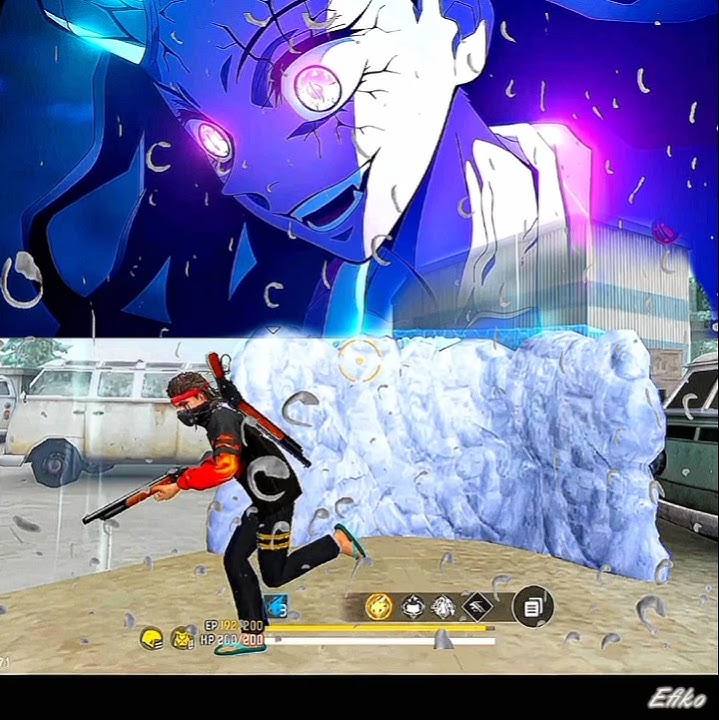 Free fire Anime sky change edit video #anime #shorts #viral