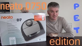 Neato D750 Pet Edition - RECENSIONE del MIGLIOR Robot aspirapolvere  attualmente sul mercato - YouTube