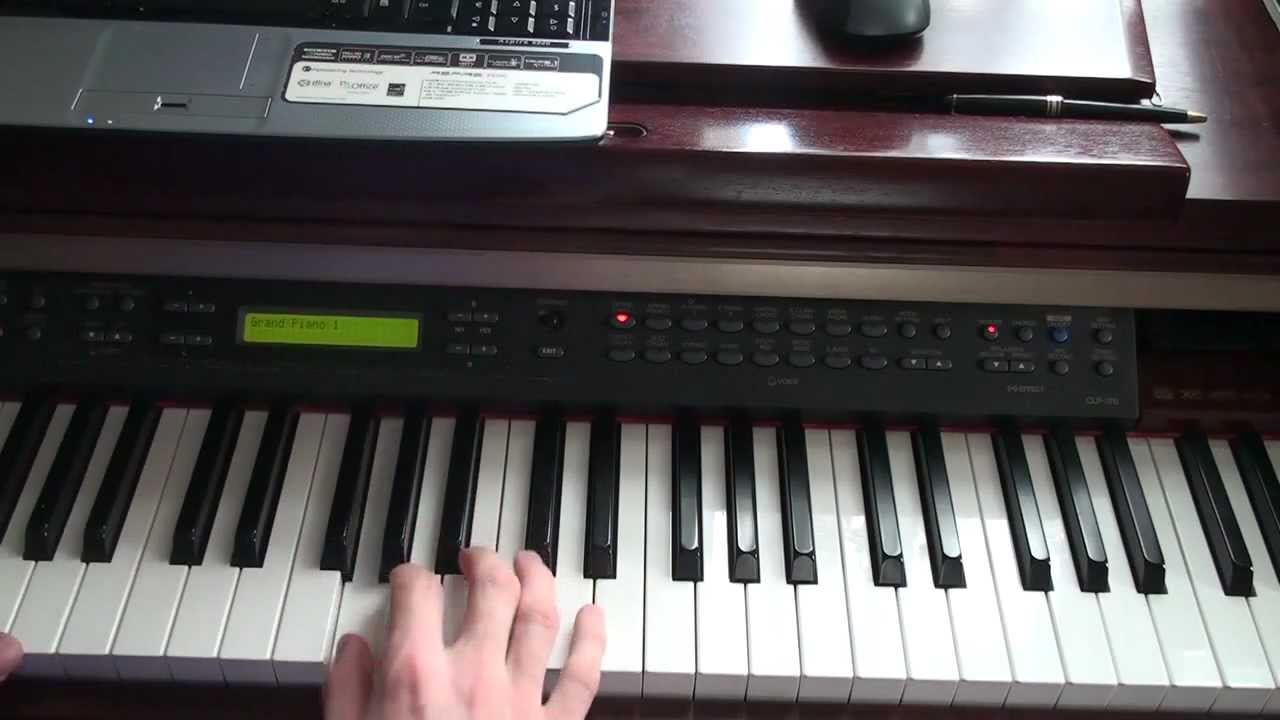 The Way it is solo sections tutorial Piano (Bruce Hornsby) YouTube