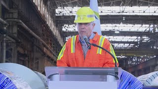 US Sen. Sherrod Brown calls for President Biden to stop US Steel sale to Nippon Steel