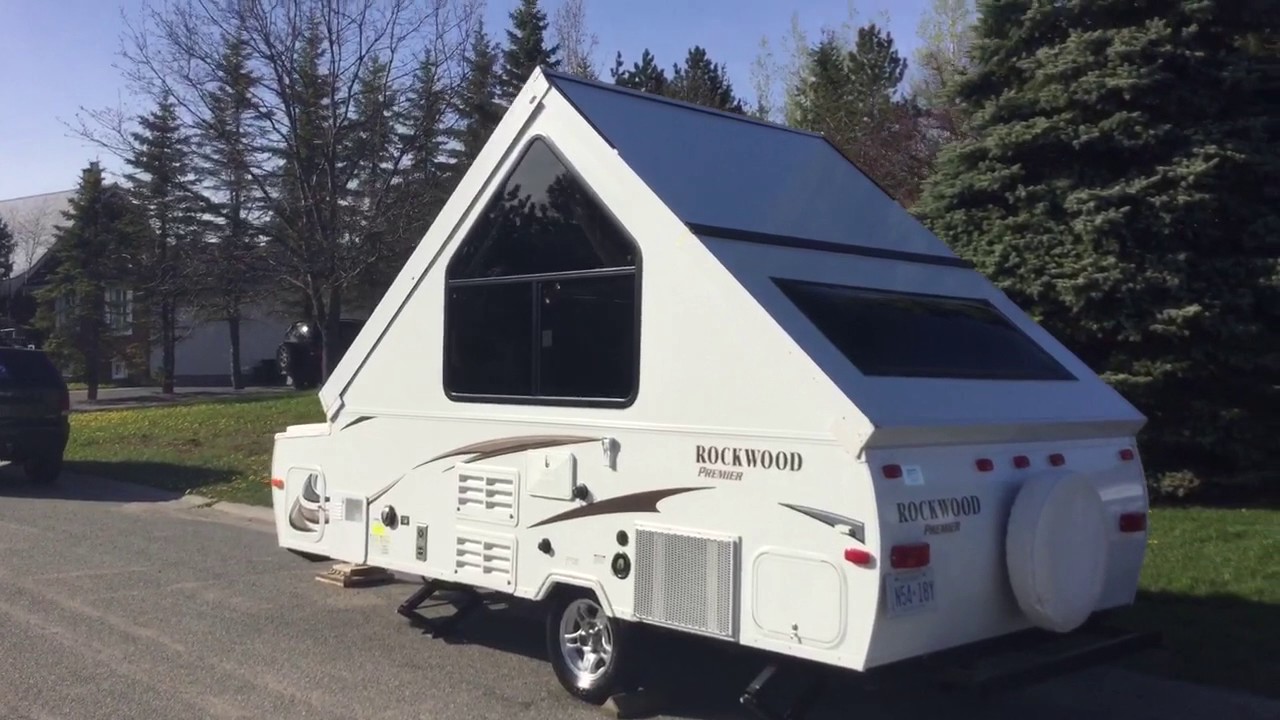 rockwood premier travel trailer