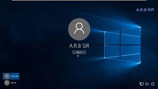 net user command | Hindi Tutorial | By #ARB_Sir
