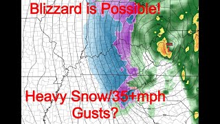 A Blizzard is Possible for the OH Valley Early Next Week!