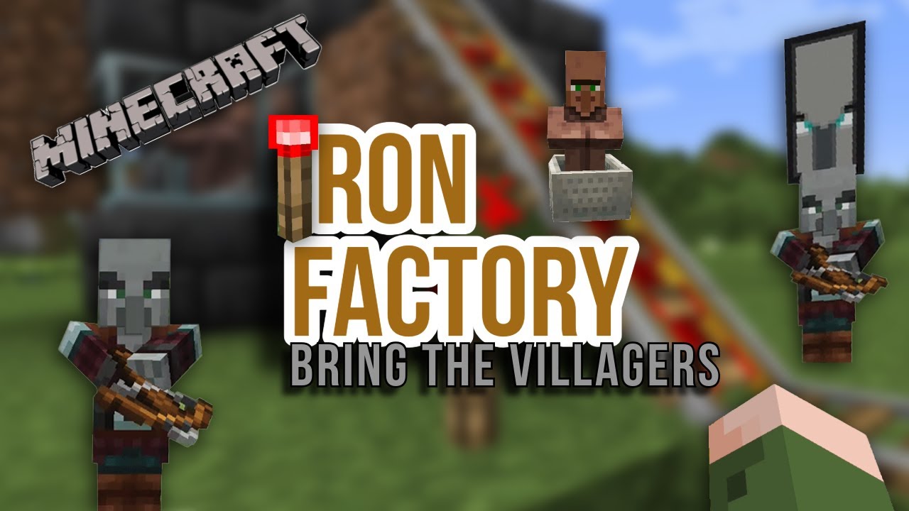 Minecraft Survival – Moving Villagers to the Iron Farm & an Unwelcome Raid Captain Visit