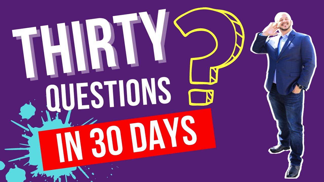 COMMON REAL ESTATE QUESTIONS VIDEO 2 30 QUESTIONS IN 3O DAYS YouTube