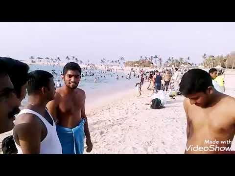 Al Mamzar Beach park in Dubai