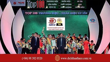 HÀNH TRÌNH HUYỀN THOẠI HACO - CÔNG TY CP DỊCH THUẬT – ĐÀO TẠO & DU LỊCH VIỆT NAM