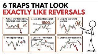 6 Reversal Patterns That Are Actually Traps (And How to Spot Them)