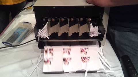 Flipping book printing process