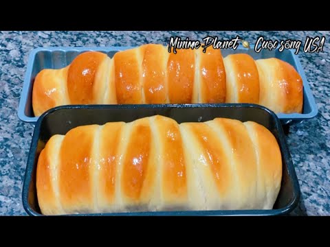 Video ????????BÁNH MÌ NGỌT BƠ SỮA - nhồi bột bằng tay không cần... - youtube