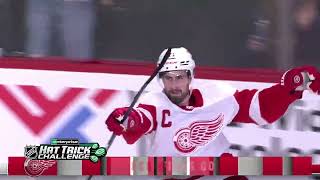 Dylan Larkin gets his first career hat trick!