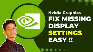 How To Fix NVIDIA Control Panel Display Settings Missing, Not Showing Up