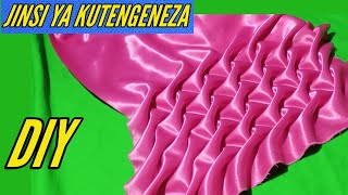JINSI YA KUTENGENEZA FORONYA ZA MITO YA SOFA NA KITANDA, NI RAISI,  HOW TO DIY SMOKING PILLOWS COVER