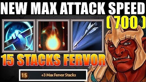 New Fervor 700 Attack Speed Troll | Dota 2 Ability Draft