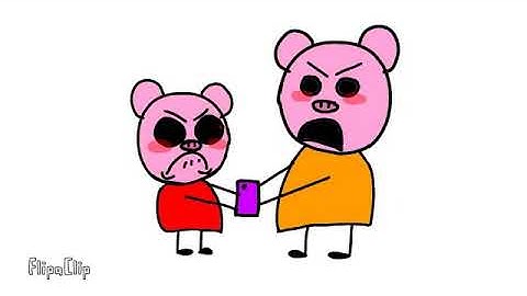 Peppa Pig dame ese célular