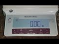 Mettler toledo je3002ge calibration process