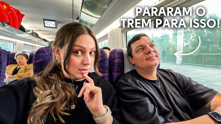 🇨🇳 TREM BALA NA CHINA: ISSO SÓ ACONTECE AQUI