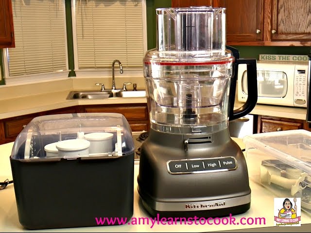 KitchenAid Food Processor Old vs New ~ What's Up Wednesday ~ Amy Learns to  Cook 