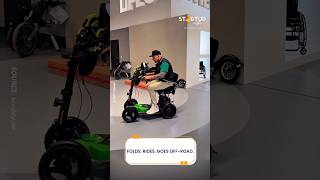 This folding 4-wheeler goes 62 miles on a charge ⚡🚙