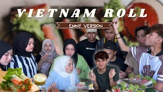 VIETNAMROLL GRILL UNTUK AITEAM🌯 HABIS SEHINGGA JILAT JARI!!