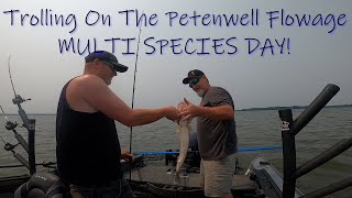 Trolling On The Petenwell Flowage - Multi Species Day