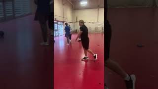 Post Overhand Throw