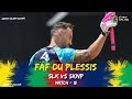 Faf Du Plessis maiden T20 franchise century | CPL 2021