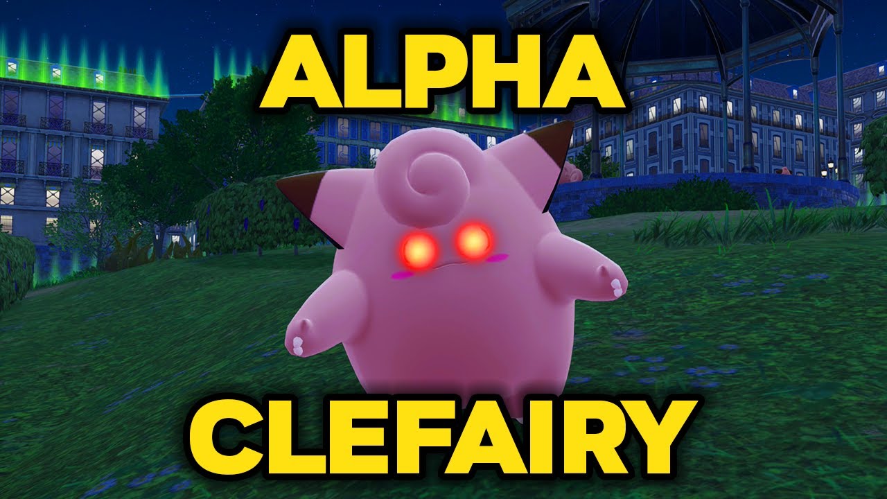 Как поймать АЛЬФА Клефэри в Pokemon Legends: Z-A!