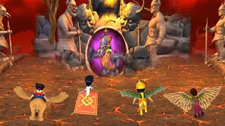 little hanuman | run kris run | little krishna | little radha | Android GamePlay screenshot 5