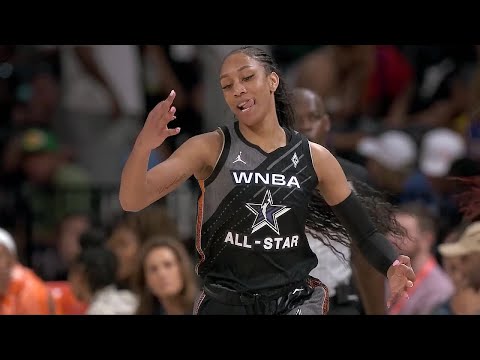 🤣 A'ja Wilson Breaks Out Dance Moves & Celebrations During 2023 WNBA All-Star Game