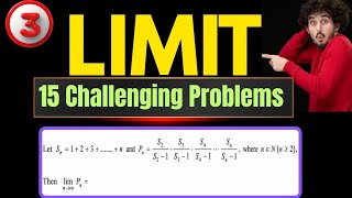 🔥15 Limit Problems That Shape Rankers | Must-Solve JEE Advanced Maths Problems | Part 3