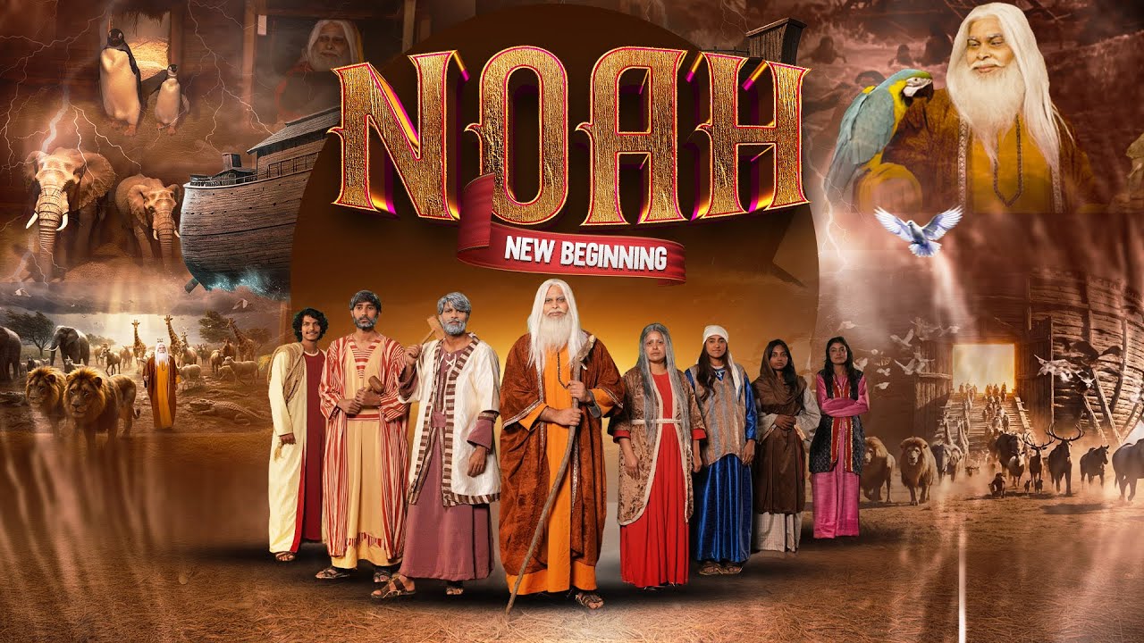 NOAH - NEW BEGINNING | THE BIBLE MOVIE (OFFICIAL) IN HINDI | Ankur Narula Ministries 