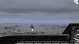 FSX - Manual landing at Vostochny Airport - UWLW, Russia